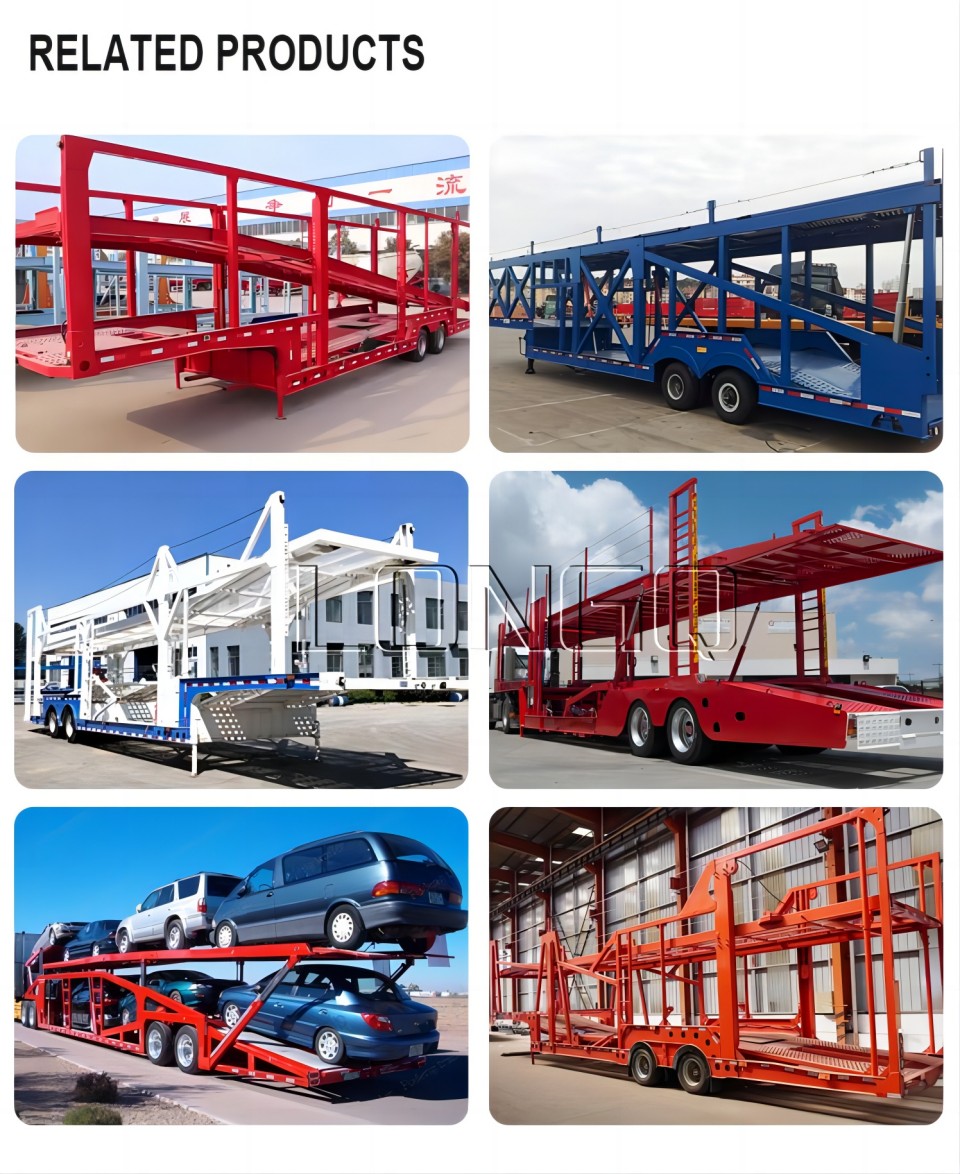 2 Axle Car Carrier Trailer