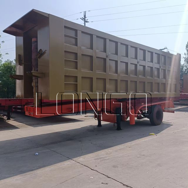 70Ton Rear Dump Semi Trailer