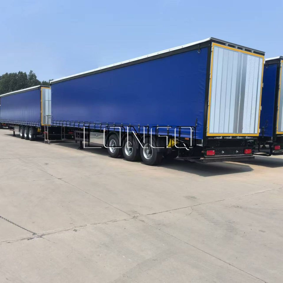 3Axle Curtain Side Trailer For Sale