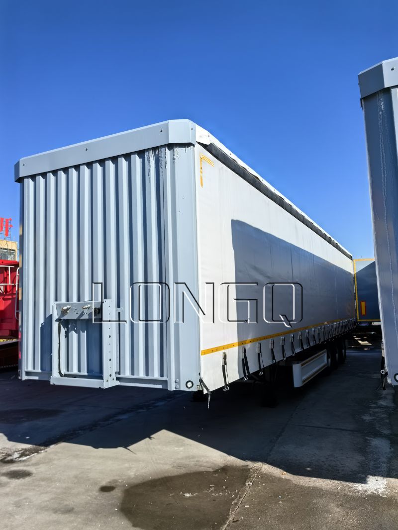 3 Axles 40ft Side Curtain Trailer 