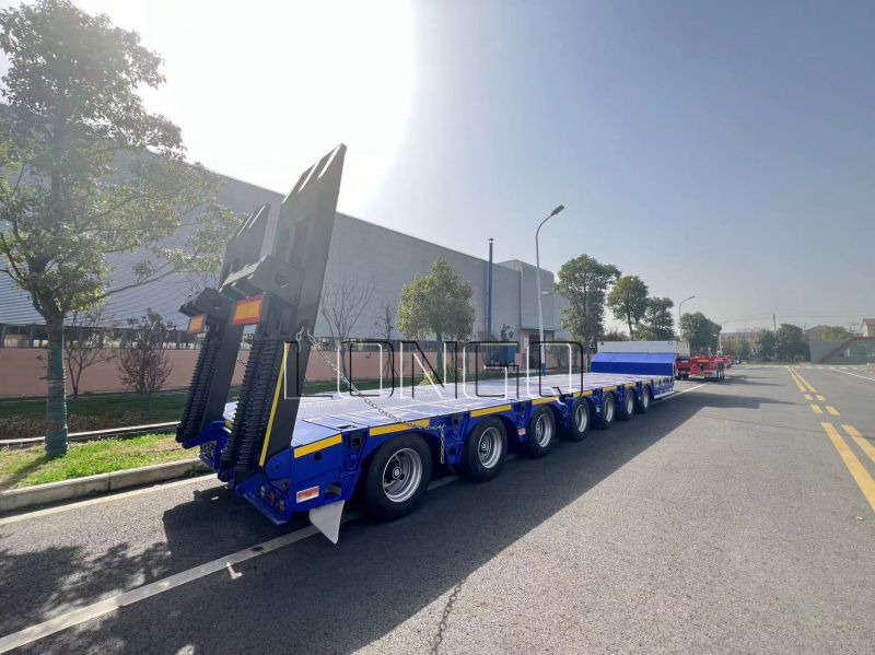 Multi Axle Gooseneck Lowbed Trailer