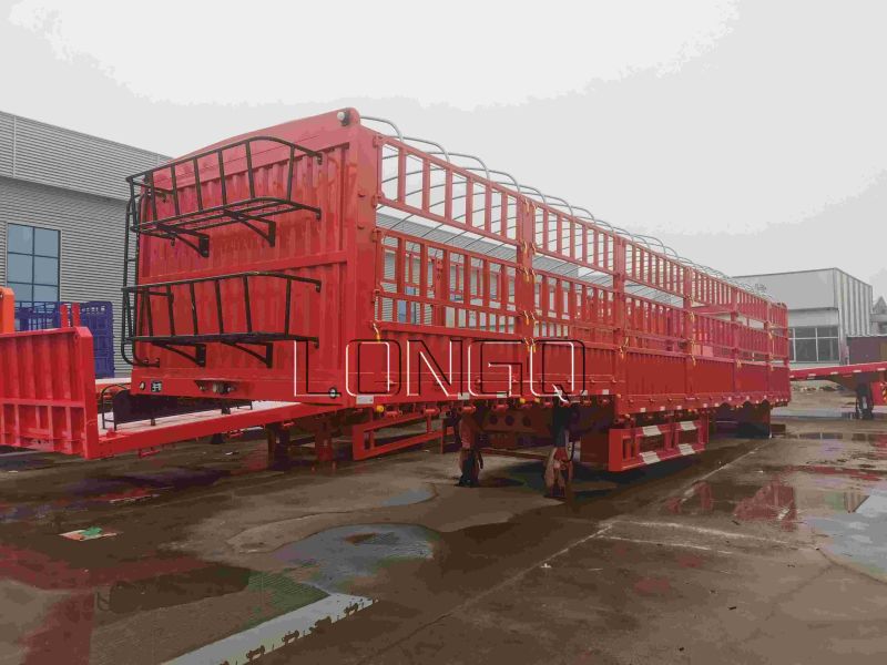 Animal Transport Stake Fence Trailer