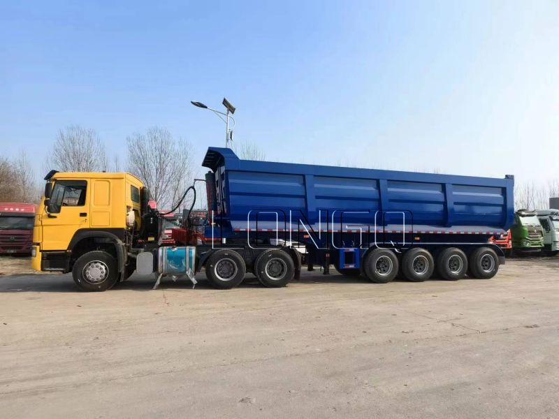 50Ton Tipper Dump Semi Trailer