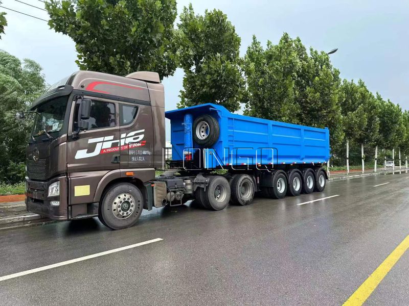 Rear Dump Semi Trailer