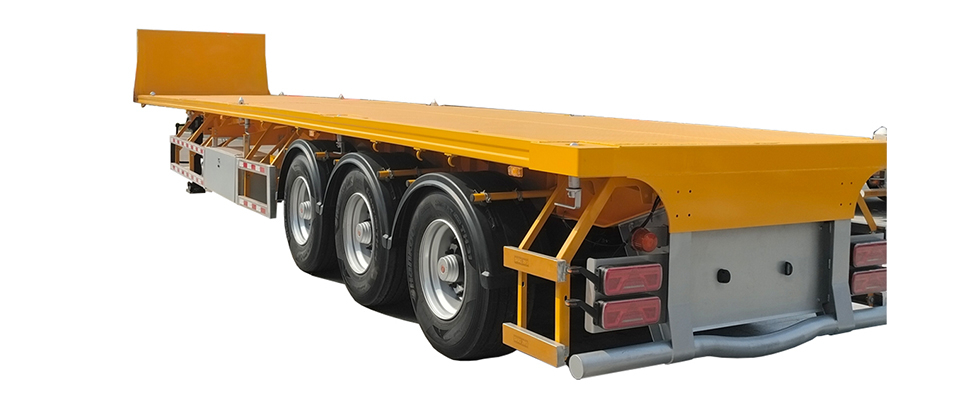 Flatbed Container Semi-trailer
