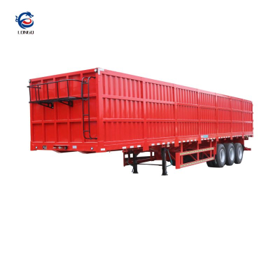 Heavy Type  Side Wall Fence Cargo Semi Trailer