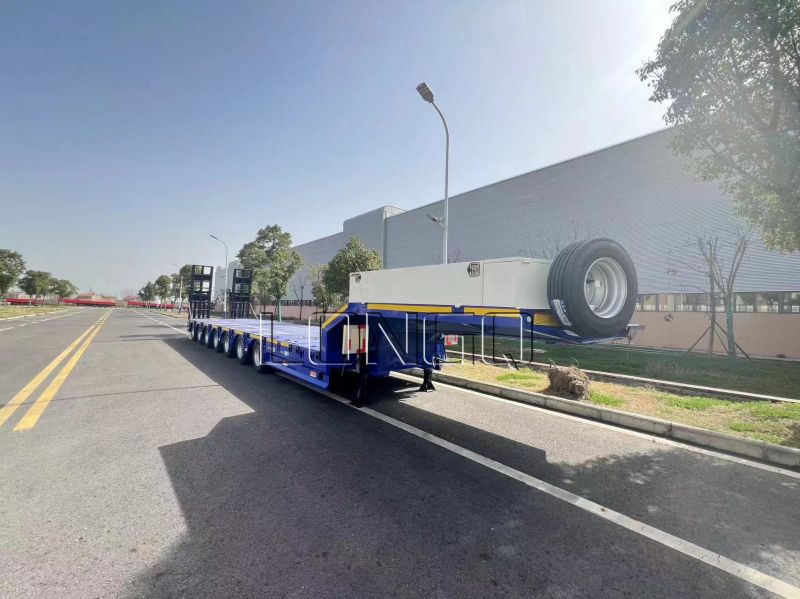 Multi Axle Gooseneck Lowbed Trailer