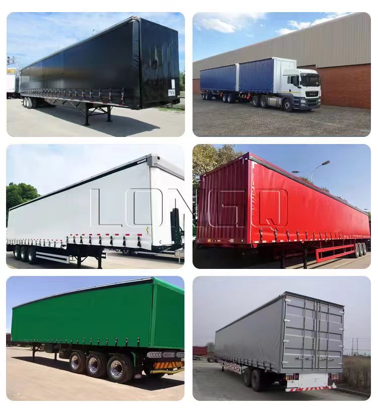 Pvc Side curtain van semi trailer