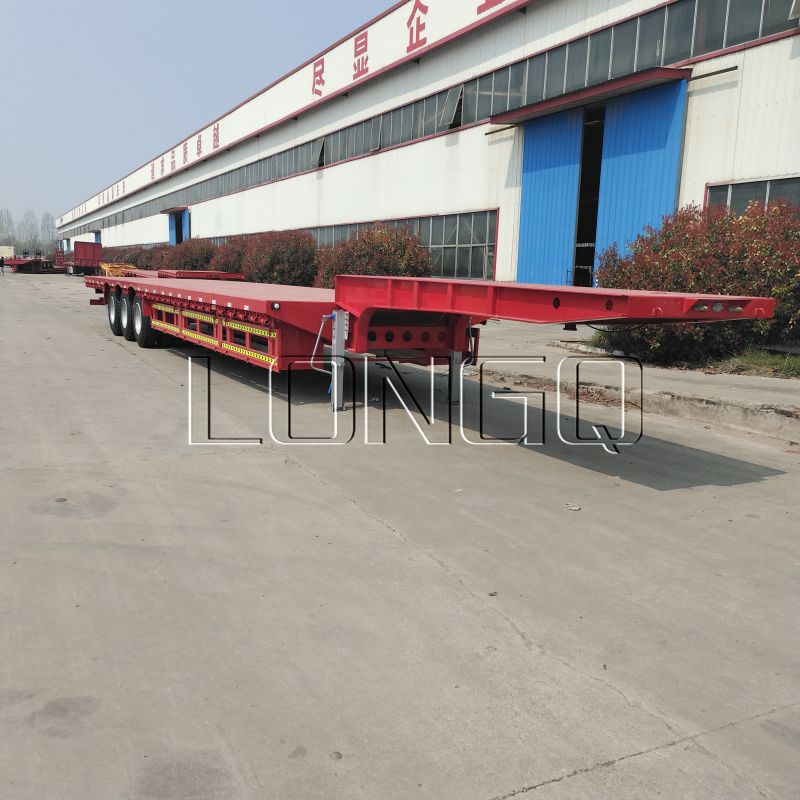 3 Axle  Low Bed Truck Trailer