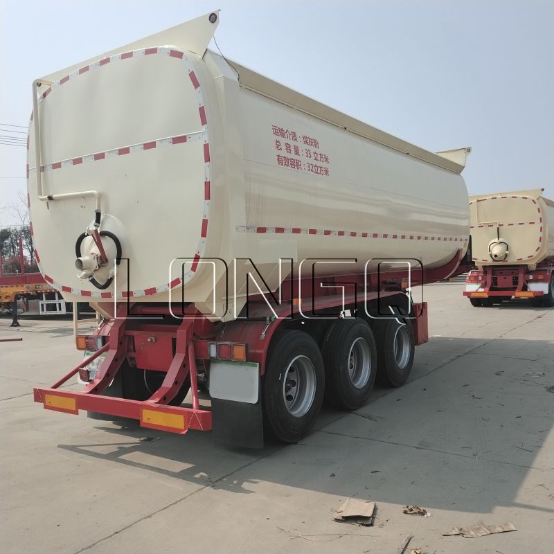  Tank -Type  Rear Dump Semi Trailer