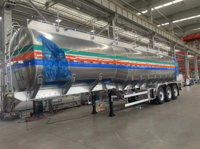  40000 Liters Aluminum Oil Tank Trailer