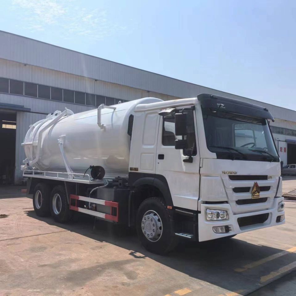 6X4 Sewage Vacuum Tank Trucks