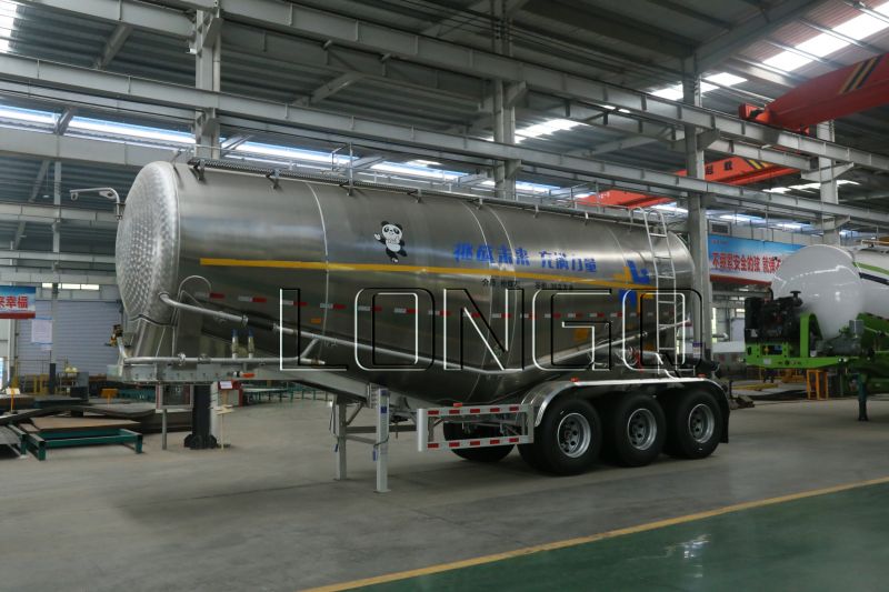 3 Axle Bulk Cement Tanker Trailer