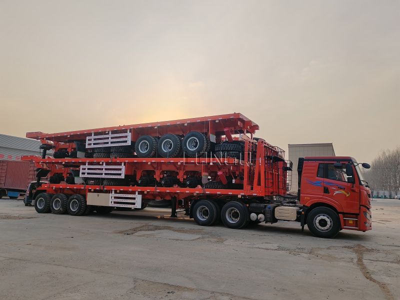 40ft  Container Flatbed Trailer