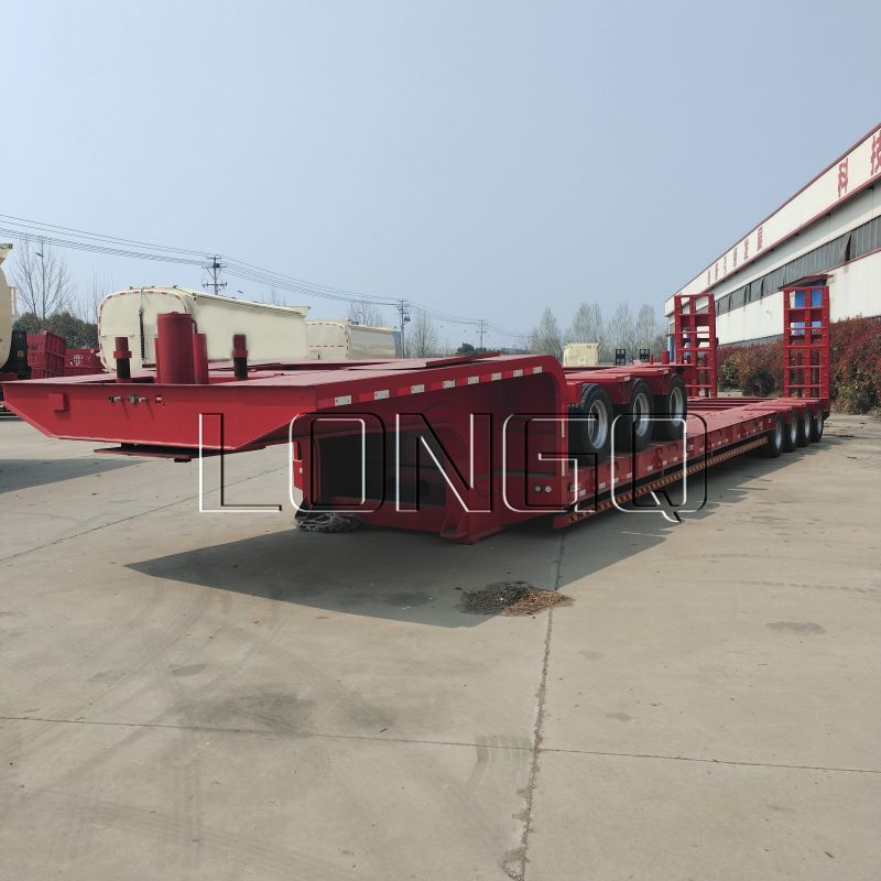 120Ton Hydraulic Low Bed Trailer