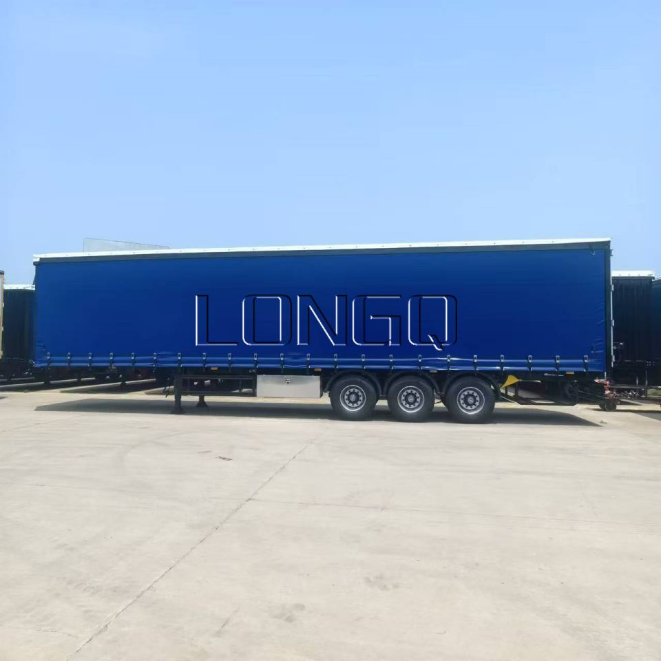 Curtain Side Semi Trailer