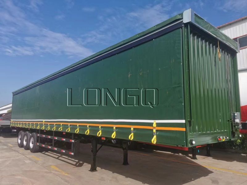 Pvc Side curtain van semi trailer